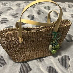 Weave purse tote bag